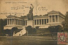 CPA Munchen Bavaria mit Ruhmeshalle