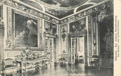 CPA Munchen Kgl Schloss Nymphenburg Das Goldene oder Kurtrusten Zimmer