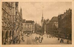 CPA Munchen Marienplatz