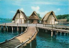 CPM Unteruhldingen am Bodensee Freilichtmuseum Deutscher Vorzeit Pfahldorfer der Stein und Broncezeit etwa