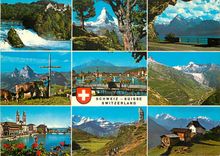 CPM Suisse rheinfall matterhorn axenstrasse