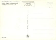 CPM Suisse rheinfall matterhorn axenstrasse