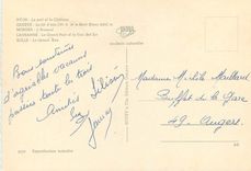 CPM Lac Leman souvenir