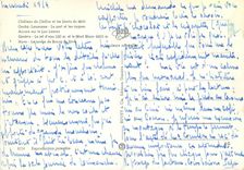 CPM Lac Leman chateau de chillon et les dents du midi