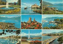 CPM Lausanne Lac Leman Genfersee