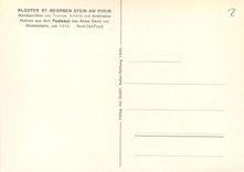 CPM Kloster St Georgen stein am Rhein