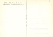 CPM Stein a Rh Kloster St Georgen gesarntansicht von der Rheinbrucke aus