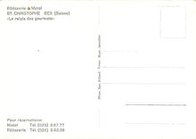 CPM Rotisserie Motel st christphe Bex (Suisse) le relais des gourmets
