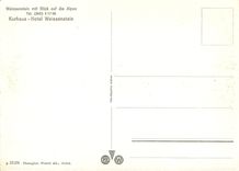 CPM Weissenstein mit blick auf die alpen Kurhaus hotel weissenstein