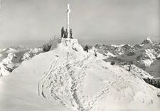 CPM Nebelhorngipfel (2224 m) mit zugspitez und hochvogel
