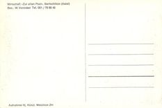 CPM Wirtschaft zur alten port bertschikon (Aatal)