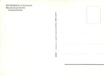 CPM Rothenbach im emmental wurzbrunnen kirche innenaufnahme