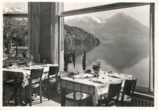 CPM Hotel terminus Vitznau restaurant terrasse