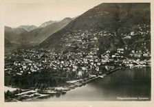CPM Fliegeraufhahme Locarno