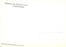 CPM Solothurn der Krumme turn in der Vorstadt