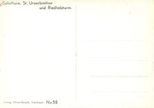 CPM Solothurn st Ursenbastion und riedholzrurm