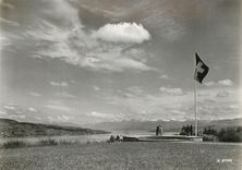 CPM Stiftung im gruene Ruschlikon alpenblick vom Park aus