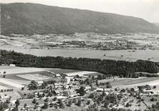 CPM Saubraz Vue aerienne