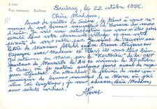 CPM Saubraz Vue aerienne