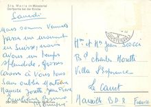 CPM Sta Maria im Munstertal Dorfpartie bei der Kirche