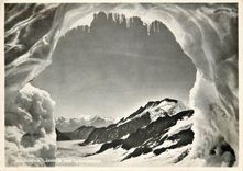 CPM Jungfraujoch Ausblick vom Sphinxstollen