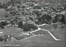 CPM St Aubin (NE) Vue aerienne