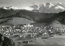 CPM Einsiedeln Blick auf Glarnisch