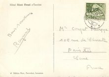 CPM Hotel Mont Fleuri Territet