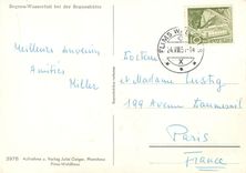 CPM Segnes-Wasserfall bei der Segneshutte