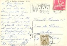 CPM Vevey et Rochers de Naye