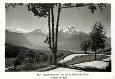 CPM Villars-Chesieres vue sur le Glacier du Trical et Dents du Midi