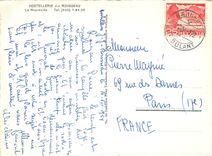 CPM La Neuveville Hostellerie JJ Rousseau