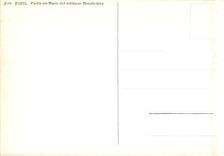 CPM Basel Partie am Rhein mit mittlerer Rheinbrucke Bateau