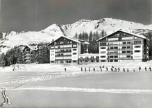 CPM Crans s Sierre Le Grands Espaces et les Grands Pres