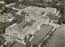 CPM Geneve Palais des Nations Vue aerienne