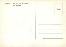 CPM Geneve Palais des Nations Vue aerienne