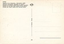 CPM Roma Basilica di S Clemente Fresque de l'abside