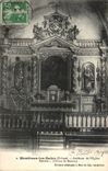 Interior Montbrun les Bains CPA of the church Retable (work of Bernus)
