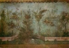 CPM Roma detail d'une salle de la villa de livie detail (musee national romain)