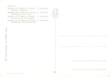 CPM Roma basilique de s pierre in vincoli s sebastien mosaique du VII s