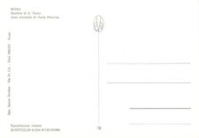 CPM Roma basilica di s paolo areo trionfale di galla placidia