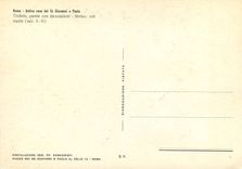 CPM Roma antica casa dei ss giovanni e paolo ticlinio parete con decorazioni ninteo miti marini (sec II III)