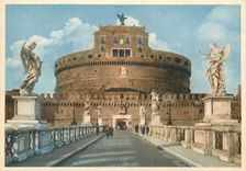 CPM Roma pont et chateau saint ange