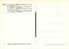 CPM Roma P Cavallini l'epiphanie (mosaique en st marie en trastevere)