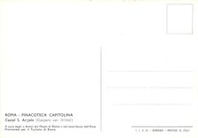 CPM Roma pinacoteca capitolina castel a angelo (Gaspare van wittel)