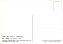 CPM Roma pinacoteca capitolina isola tiberna (gaspare van Wittel)