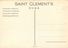 CPM Rome annonciation (masolino)