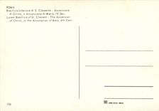 CPM Roma basilica inferiore di s clemente ascensione di cristo o assunzione di maria IX sec