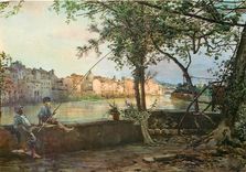 CPM Roma sparita di e roester franz terrazza dei giardini della earnesina museo di roma