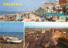 CPM Calafell Tarragona Divers aspects de la ville